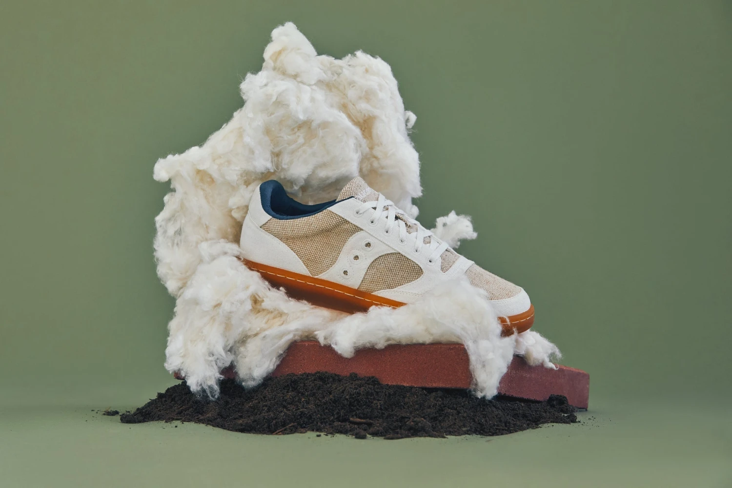 Saucony Jazz Court RFG (Natural /Gum) 6 Saucony Jazz Court RFG (Natural /Gum) - Image 4