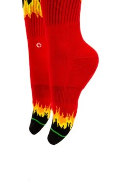 Arkansocks - La Flame (Black/Scarlet) -Sportswear Discounts ARK 99 01 001 La Flame Product Shots 1