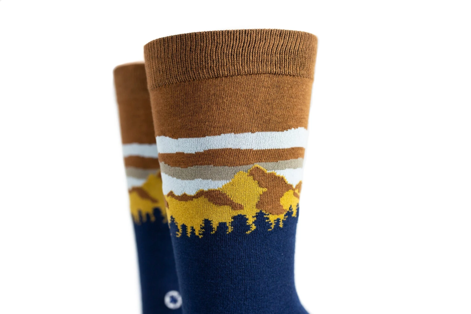 Arkansocks - Pinnacle View (Navy/Mud) 7 Arkansocks - Pinnacle View (Navy/Mud) - Image 5