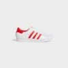 Adidas Superstar (White/Red/White) -Sportswear Discounts AdidasSuperstar White Red White GZ37411