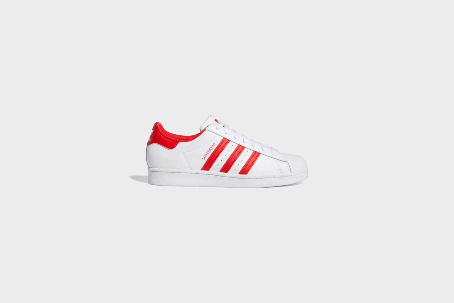 Adidas Superstar (White/Red/White) 3 Adidas Superstar (White/Red/White)