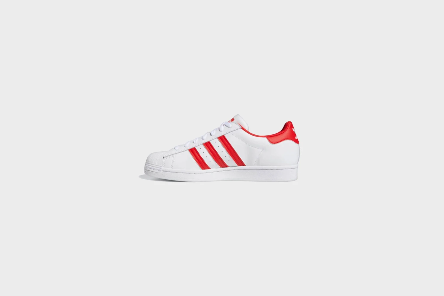 Adidas Superstar (White/Red/White) 6 Adidas Superstar (White/Red/White) - Image 4