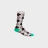 Arkansocks - ARgyle State Of Mind (Ash Heather/Teal) 2 Arkansocks - ARgyle State Of Mind (Ash Heather/Teal) -Sportswear Discounts Arkansocks ARgyleStateOfMind AshHeather Teal 1