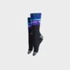 Arkansocks - Pinnacle View (Black/Violet) -Sportswear Discounts Arkansocks PinnacleView Black Violet 1