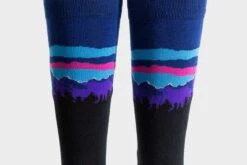 Arkansocks - Pinnacle View (Black/Violet) -Sportswear Discounts Arkansocks PinnacleView Black Violet 3