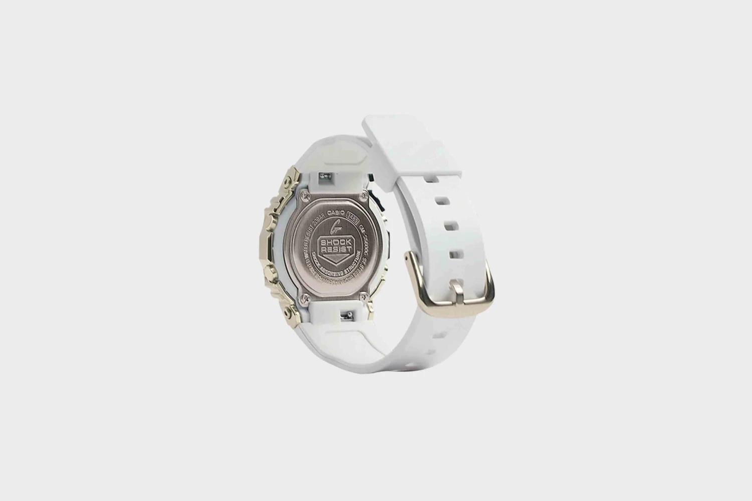 Casio G-Shock GMS5600G-7 (White/Chrome) 4 Casio G-Shock GMS5600G-7 (White/Chrome) - Image 2