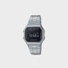 Casio Vintage Collection A168WEM-1VT (Silver/Black) -Sportswear Discounts CasioVintageCollectionA168WEM 1VT SilverBlack
