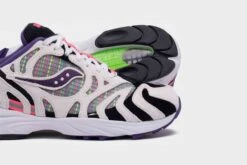 Saucony Grid Azura 2000 (Wht/Blk/Neon) -Sportswear Discounts GridAzura2000 WhtBlkNeon 4