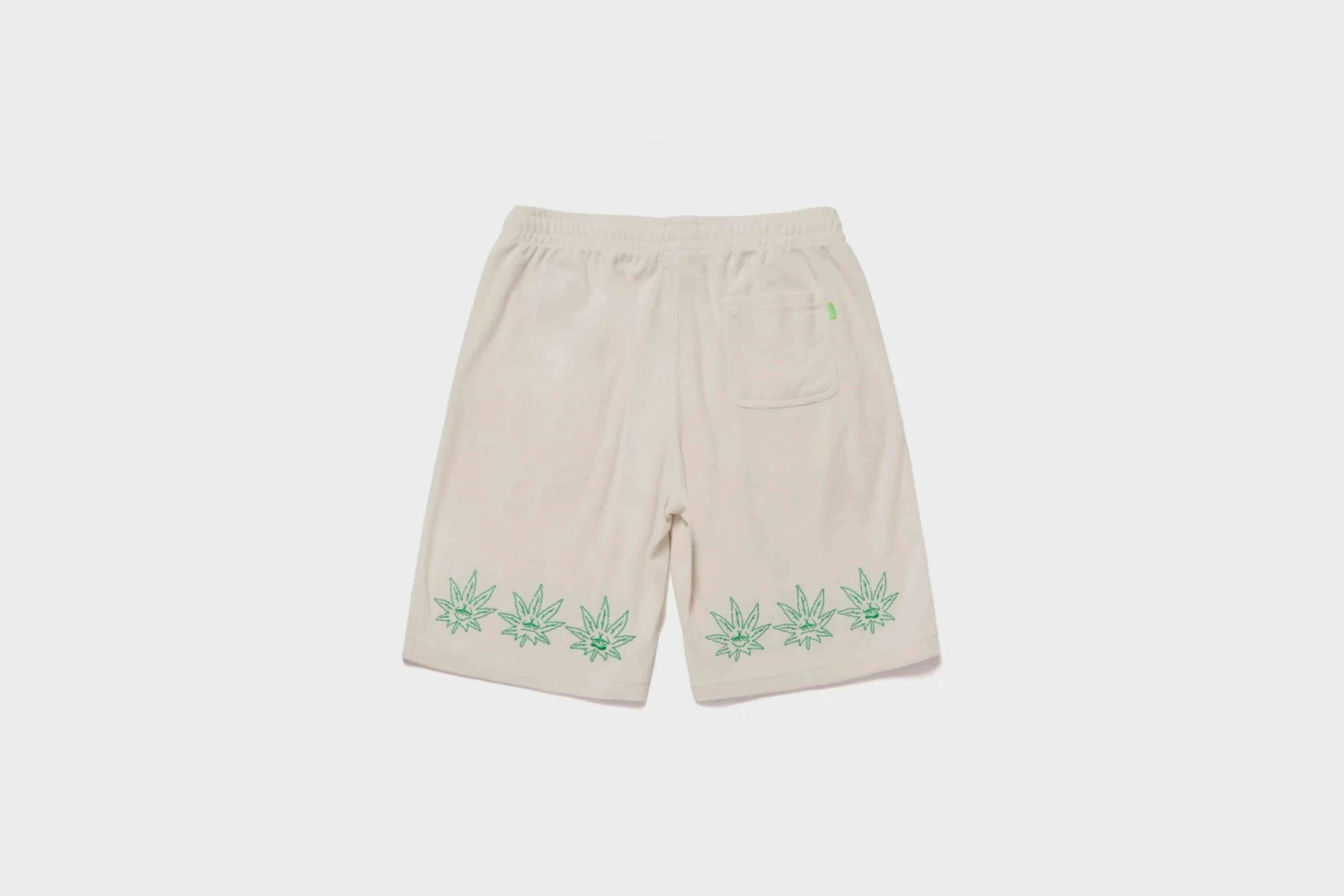 Huf - Green Buddy Terry Cloth Short (Natural) 4 Huf - Green Buddy Terry Cloth Short (Natural) - Image 2