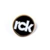 RCK Circle Crest Pin (Gold/White/Black) -Sportswear Discounts IMG 0999