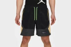 Jordan 23 Engineered Men’s Shorts (Black/Dark Smoke Grey/Citron Pulse/Electric Green)