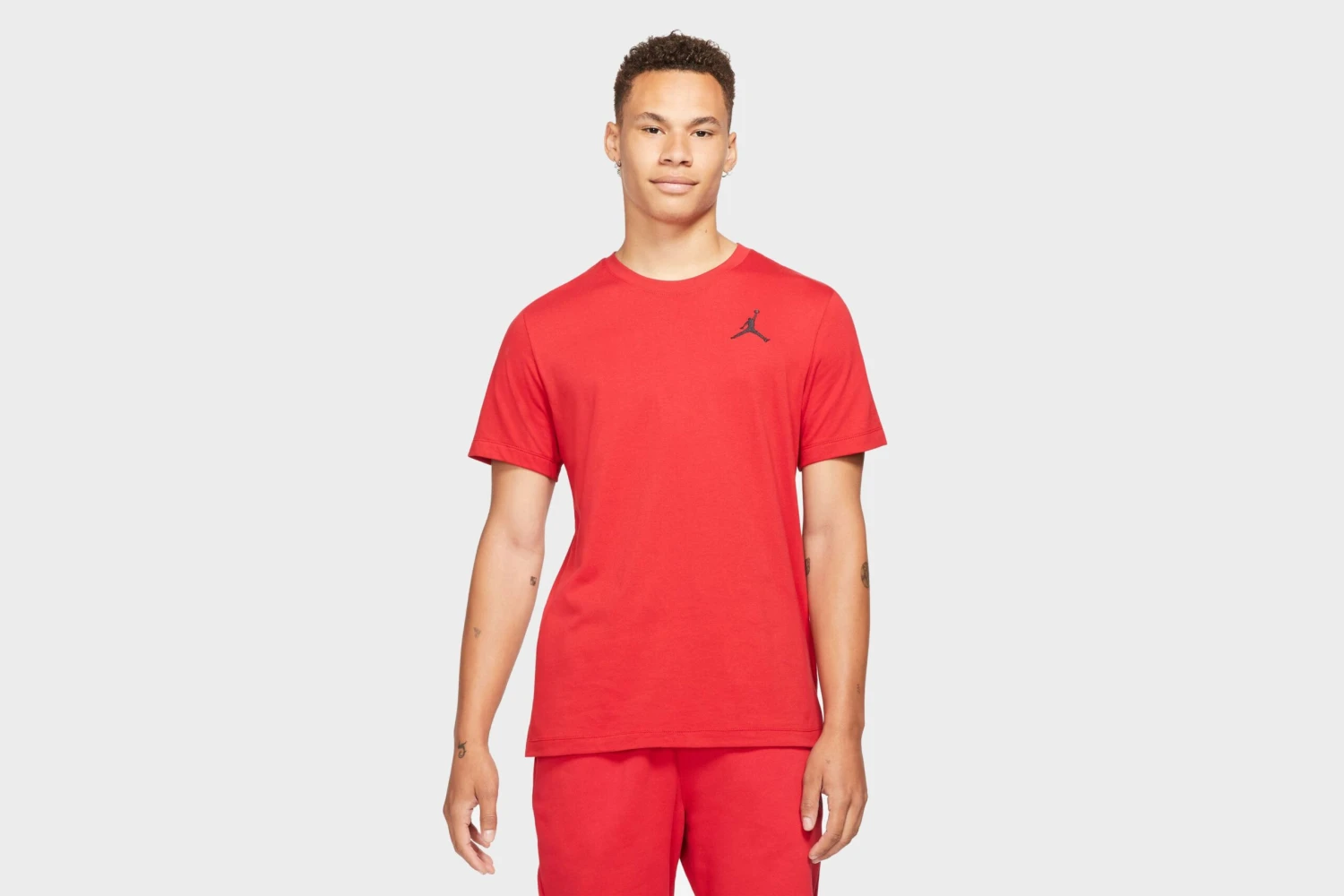 Jordan Jumpman SS T-Shirt (Fire Red/Black) 4 Jordan Jumpman SS T-Shirt (Fire Red/Black) - Image 2