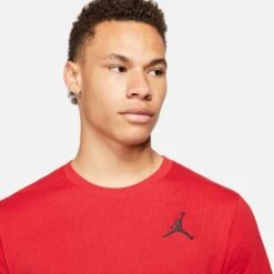 Jordan Jumpman SS T-Shirt (Fire Red/Black) 9 Jordan Jumpman SS T-Shirt (Fire Red/Black) -Sportswear Discounts JordanJumpmanSST Shirt FireRed Black DC7485 6874