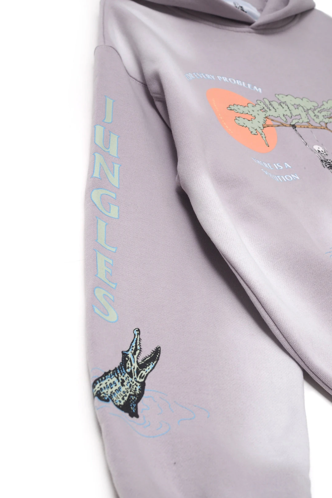 Jungles For Every Problem Hoodie (Raindrop) 6 Jungles For Every Problem Hoodie (Raindrop) - Image 4