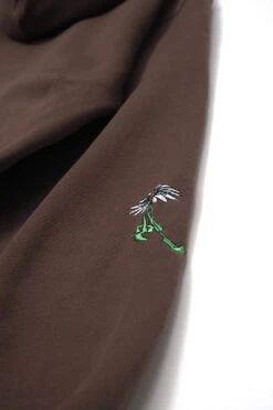 Jungles Sad Daisy Hoodie (Chocolate Brown) -Sportswear Discounts JunglesSadDaisyHoodie ChocolateBrown 3