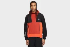 Nike ACG Polartec® "Wolf Tree" Pullover Hoodie (Cinnabar/Black/Rush Orange/Dutch Blue)