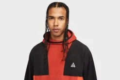 Nike ACG Polartec® "Wolf Tree" Pullover Hoodie (Cinnabar/Black/Rush Orange/Dutch Blue) -Sportswear Discounts NikeACGPolartec WolfTree PulloverHoodie Cinnabar Black RushOrange DutchBlue CV0642 6713