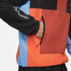 Nike ACG Polartec® "Wolf Tree" Pullover Hoodie (Cinnabar/Black/Rush Orange/Dutch Blue) -Sportswear Discounts NikeACGPolartec WolfTree PulloverHoodie Cinnabar Black RushOrange DutchBlue CV0642 6715