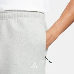 Nike ACG Therma-FIT Airora Fleece Pants (Grey Heather/Black/Lt Smoke Grey) -Sportswear Discounts NikeACGTherma FITAiroraFleecePants GreyHeather Black LtSmokeGrey DM4246 0506
