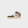 Nike Air Force 1 Mid QS (White/Total Orange-Ale Brown) -Sportswear Discounts NikeAirForce1MidQS White TotalOrange AleBrown DH5623 1001