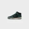 Nike Dunk HI Retro PRM (Black/Faded Spruce-Black) -Sportswear Discounts NikeDunkHIRetroPRM Black FadedSpruce Black DQ7679 0021