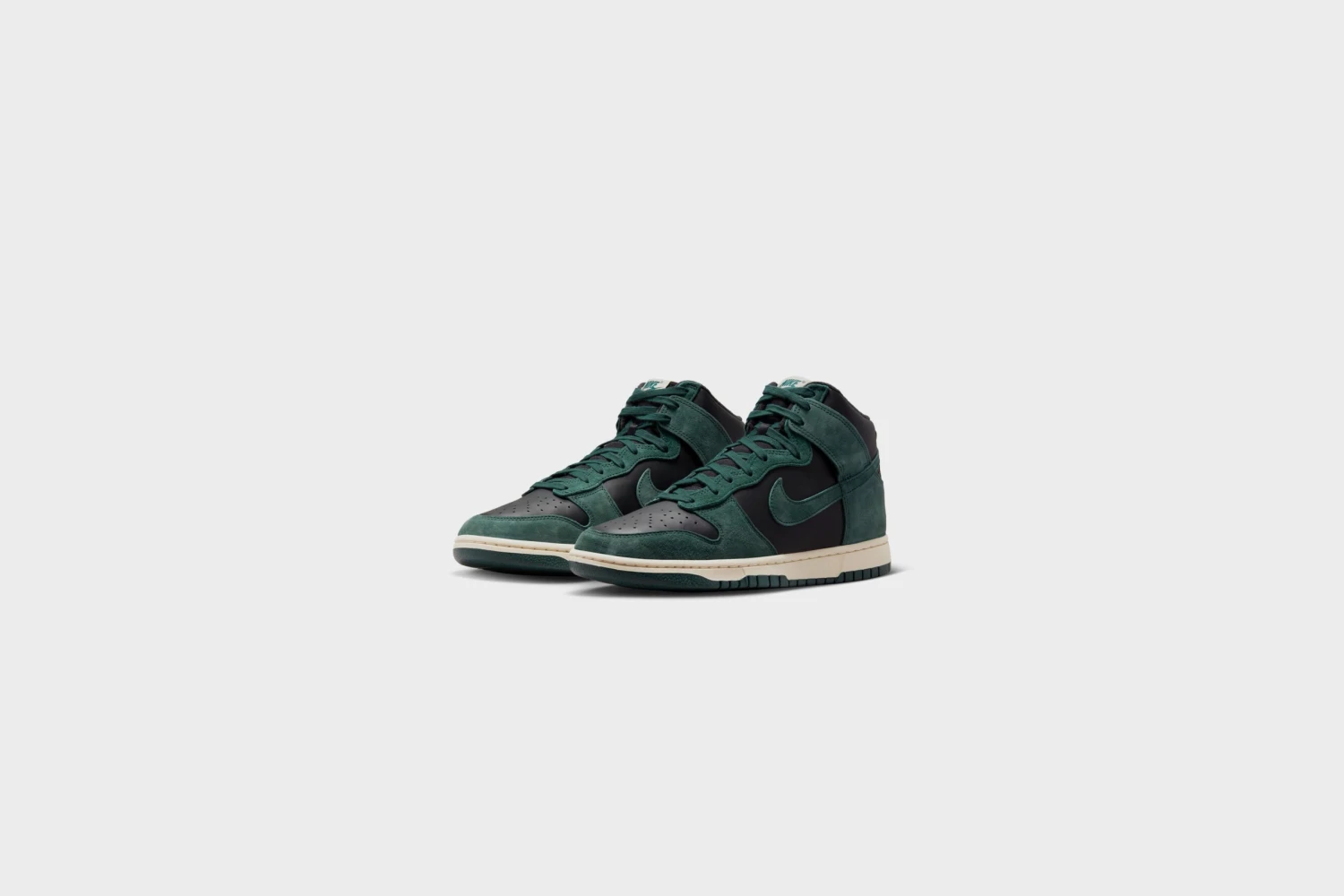Nike Dunk HI Retro PRM (Black/Faded Spruce-Black) 4 Nike Dunk HI Retro PRM (Black/Faded Spruce-Black) - Image 2