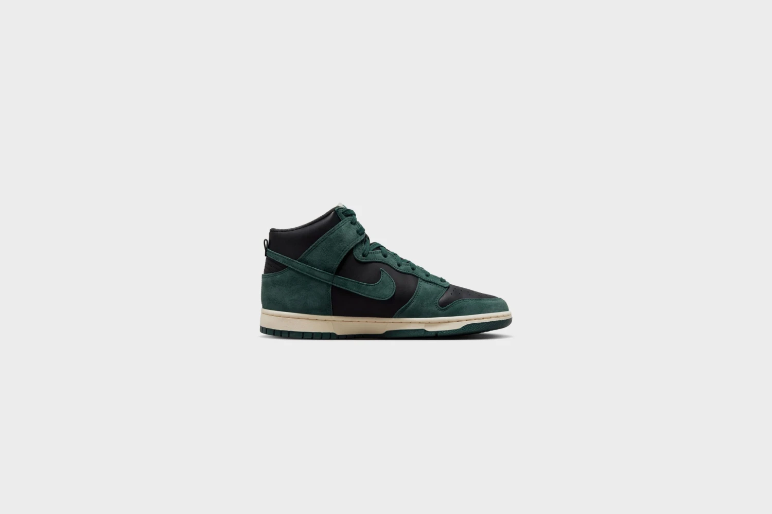 Nike Dunk HI Retro PRM (Black/Faded Spruce-Black) 5 Nike Dunk HI Retro PRM (Black/Faded Spruce-Black) - Image 3