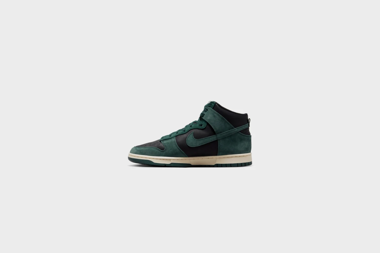 Nike Dunk HI Retro PRM (Black/Faded Spruce-Black) 7 Nike Dunk HI Retro PRM (Black/Faded Spruce-Black) - Image 5