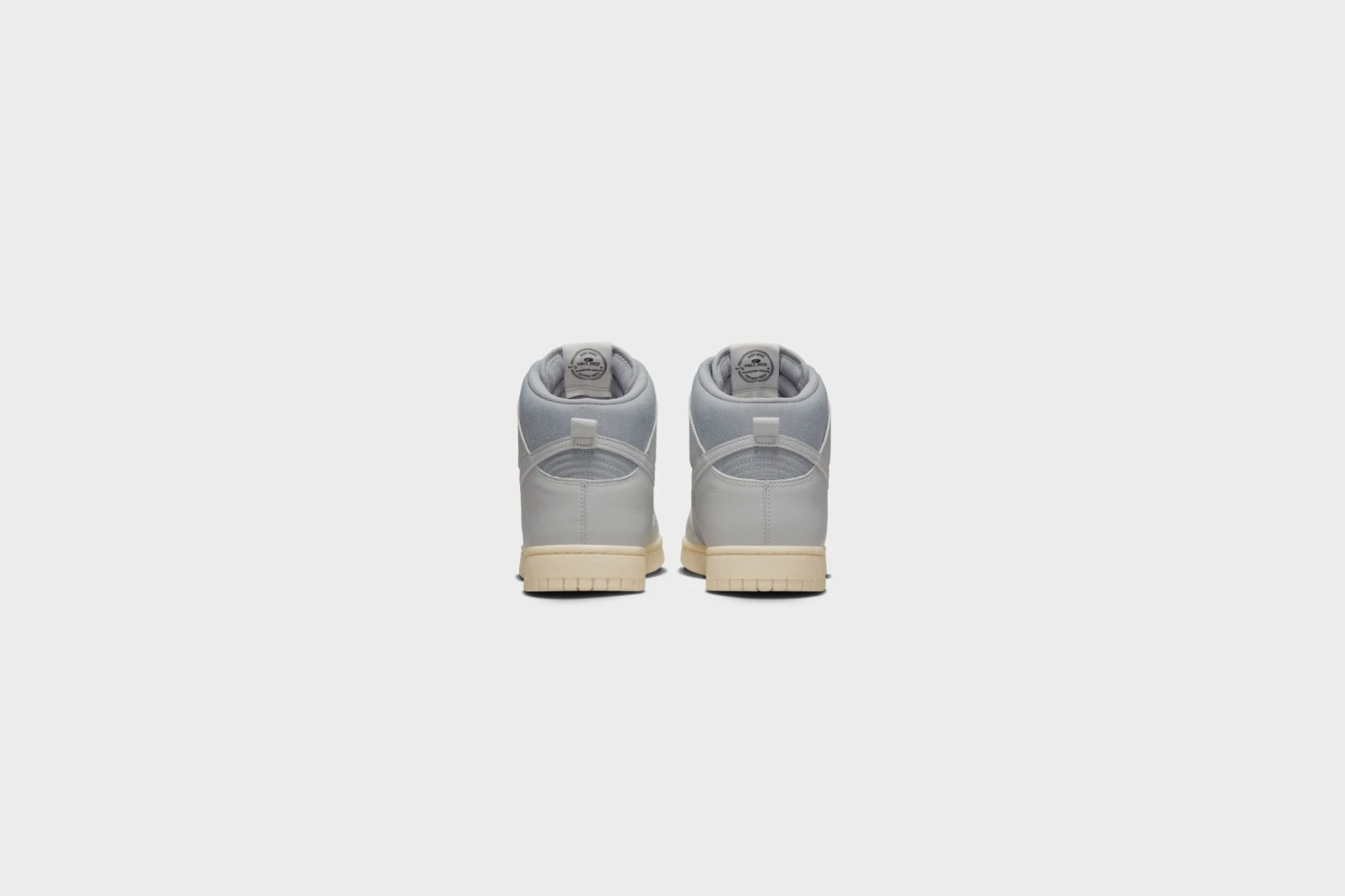 Nike Dunk Hi Retro PRM (LT Smoke Grey/Grey Fog-Sail) 8 Nike Dunk Hi Retro PRM (LT Smoke Grey/Grey Fog-Sail) - Image 6
