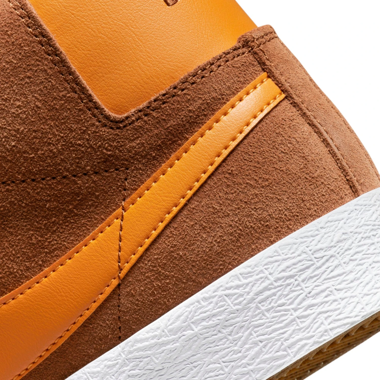 Nike SB Zoom Blazer Mid (Pecan/Light Curry-Pecan-White) 13 Nike SB Zoom Blazer Mid (Pecan/Light Curry-Pecan-White) - Image 11