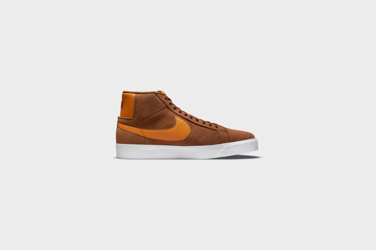 Nike SB Zoom Blazer Mid (Pecan/Light Curry-Pecan-White) 5 Nike SB Zoom Blazer Mid (Pecan/Light Curry-Pecan-White) - Image 3