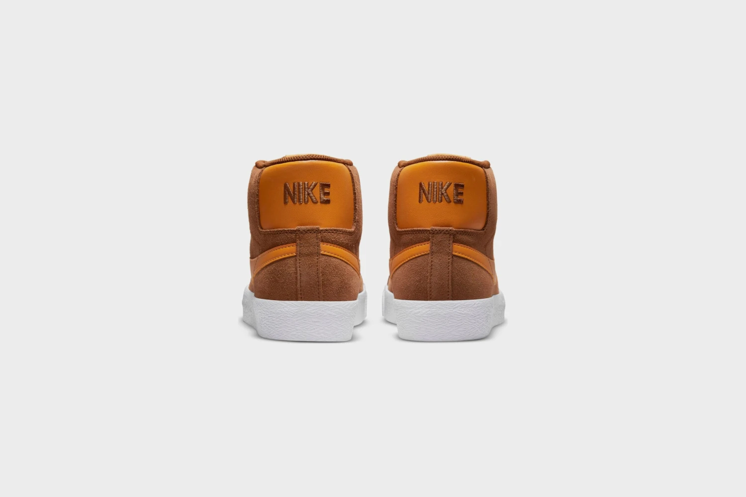 Nike SB Zoom Blazer Mid (Pecan/Light Curry-Pecan-White) 8 Nike SB Zoom Blazer Mid (Pecan/Light Curry-Pecan-White) - Image 6