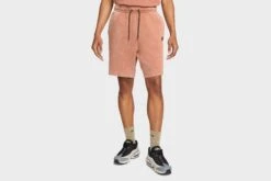 Nike Tech Fleece Wash Shorts (Mineral Clay)