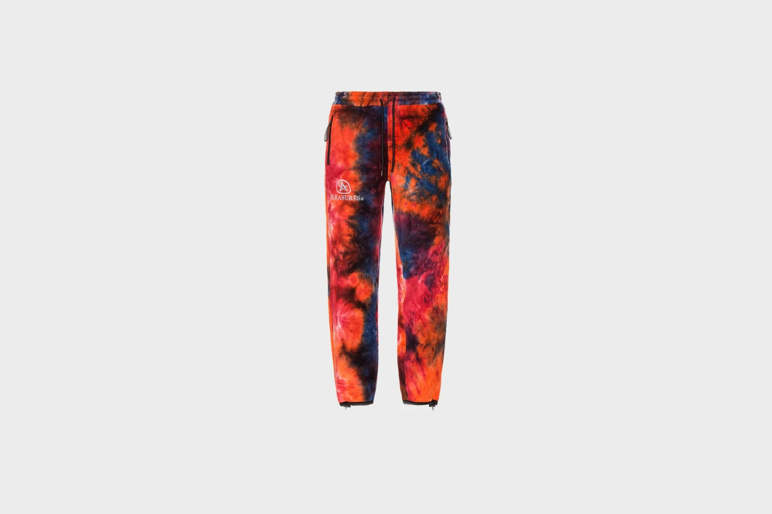 Pleasures - Caffeine Polar Fleece Pants (Orange) 3 Pleasures - Caffeine Polar Fleece Pants (Orange)