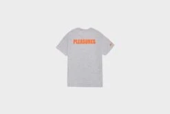 Pleasures Art News T-Shirt (Grey) -Sportswear Discounts PleasuresArtNewsT Shirt Grey 2