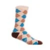 Arkansocks - Argyle State Of Mind (Bone/Slate-Brown) 2 Arkansocks - Argyle State Of Mind (Bone/Slate-Brown) -Sportswear Discounts Product Shots Argyle State Of Mind ARK07001