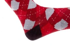 Arkansocks - Argyle State Of Mind (Team Red/Ash Grey) 10 Arkansocks - Argyle State Of Mind (Team Red/Ash Grey) -Sportswear Discounts Product Shots Argyle State Of Mind ARK07003 7