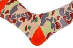 Arkansocks - Duck Camp (Tan/Orange) -Sportswear Discounts Product Shots Duck Camp ARK08001 5