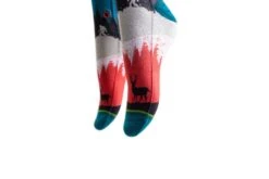 Arkansocks - Nightfall (Geode Teal/Crimson) 15 Arkansocks - Nightfall (Geode Teal/Crimson) -Sportswear Discounts Product Shots 24018