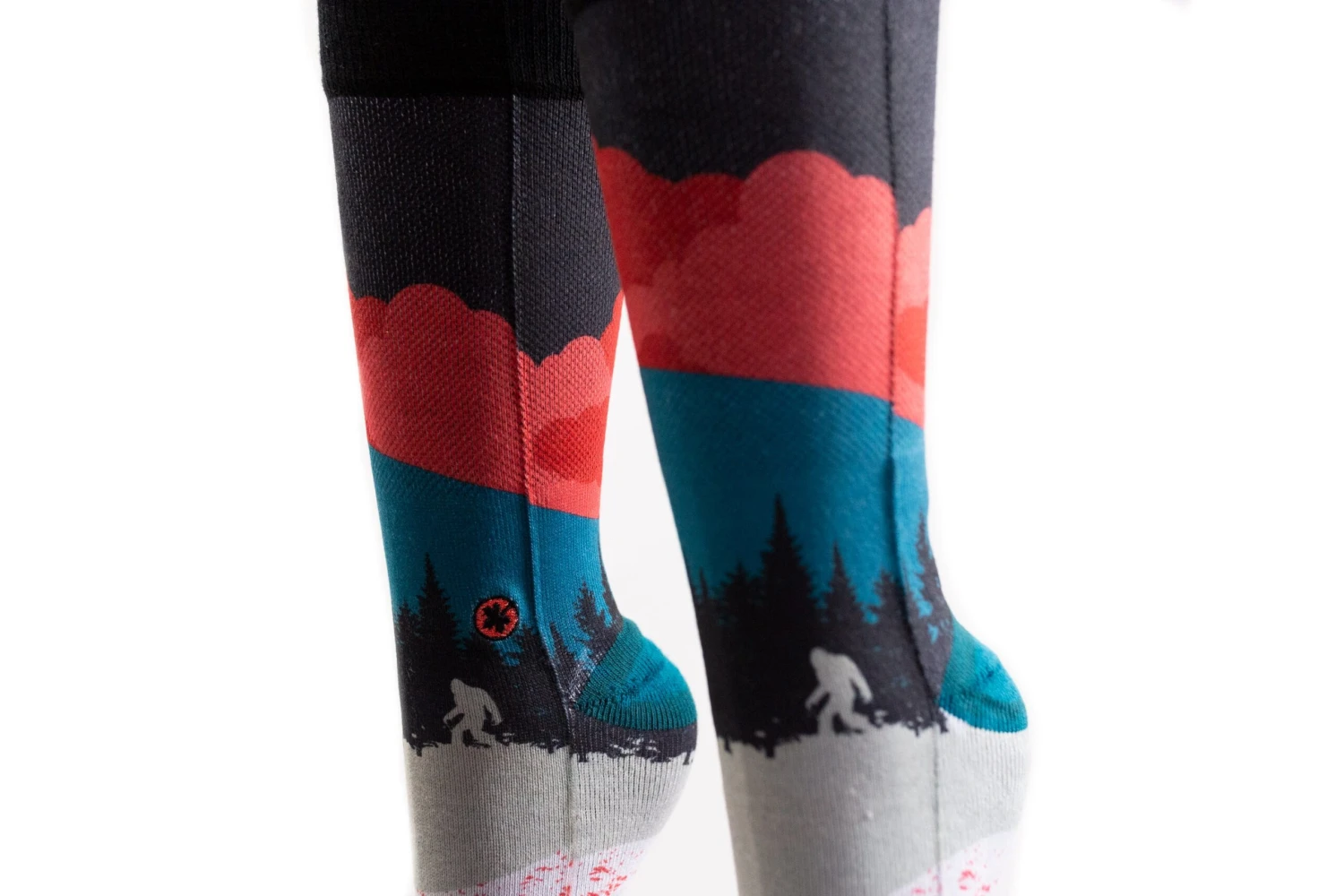 Arkansocks - Nightfall (Geode Teal/Crimson) 8 Arkansocks - Nightfall (Geode Teal/Crimson) - Image 6