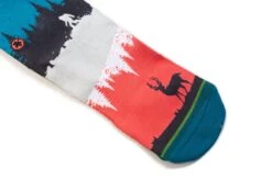 Arkansocks - Nightfall (Geode Teal/Crimson) 19 Arkansocks - Nightfall (Geode Teal/Crimson) -Sportswear Discounts Product Shots 24022