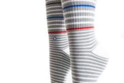 Arkansocks - The Phillip (Grey/Red-Blue/White) 12 Arkansocks - The Phillip (Grey/Red-Blue/White) -Sportswear Discounts Product Shots 54002