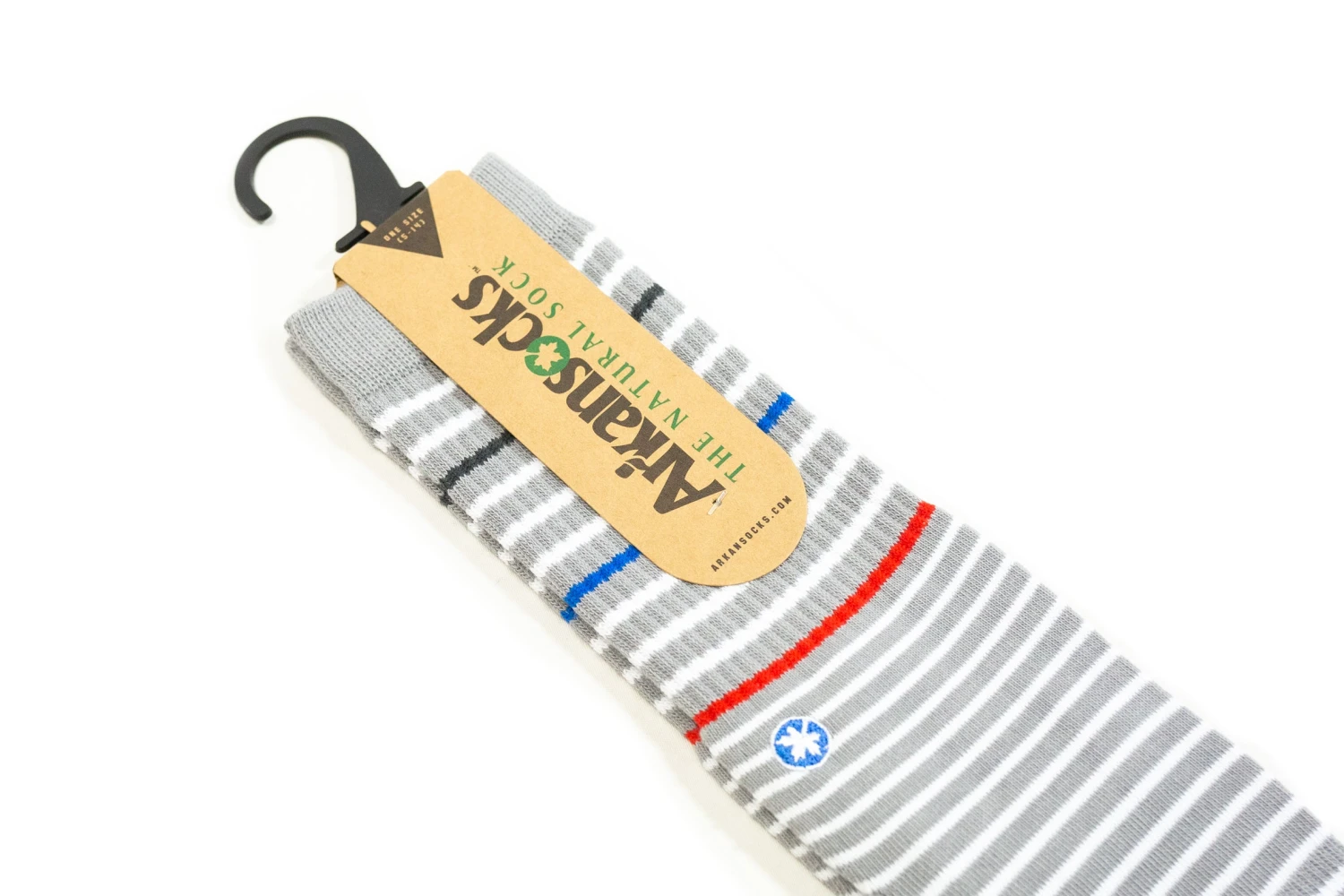 Arkansocks - The Phillip (Grey/Red-Blue/White) 10 Arkansocks - The Phillip (Grey/Red-Blue/White) - Image 8