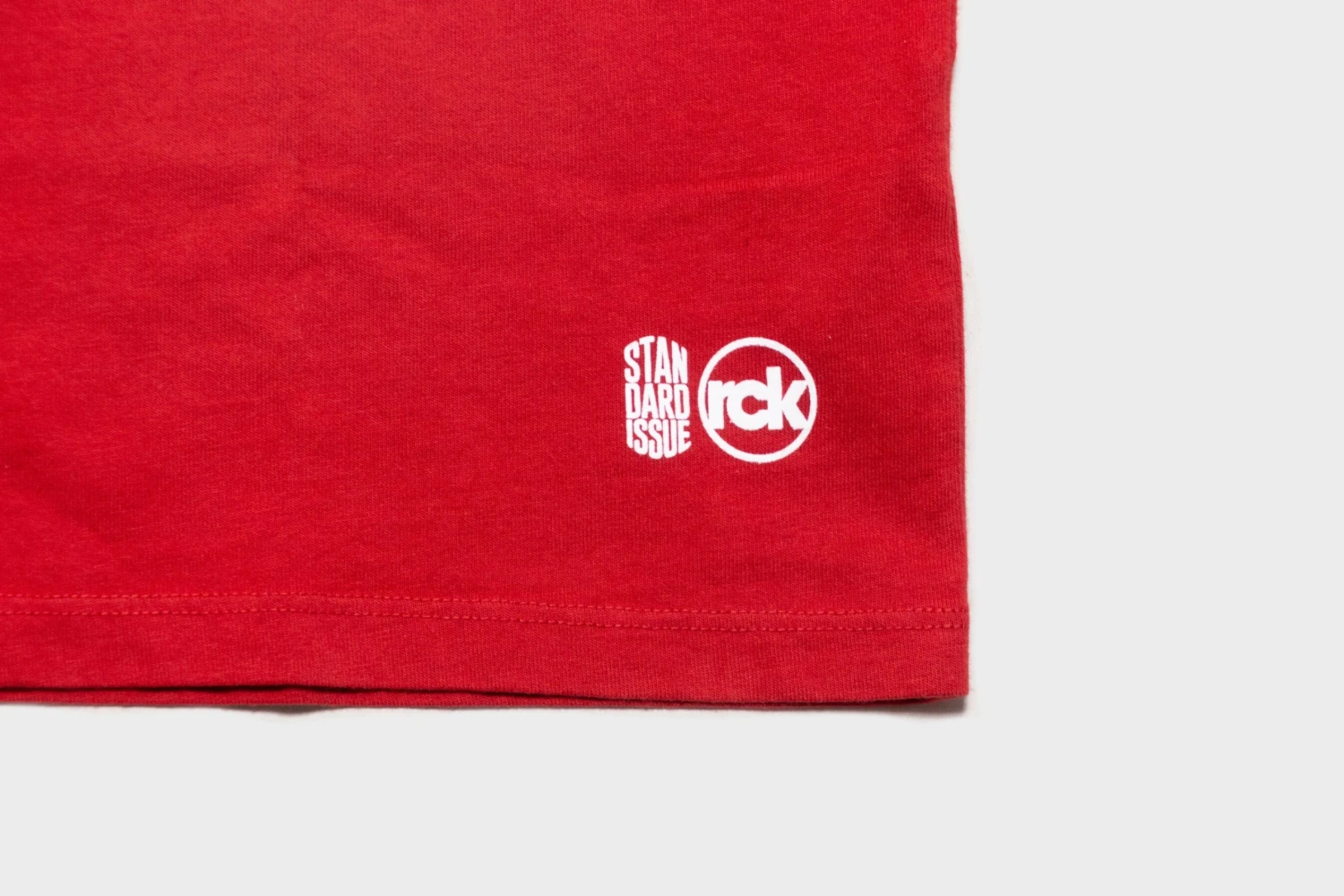 RCK X Standard Issue Pigment Tee (Red) 4 RCK X Standard Issue Pigment Tee (Red) - Image 2
