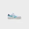 Reebok Club C Revenge (Ftwr White / Classic Teal / Bold Purple) GY1822 -Sportswear Discounts ReebokClubCRevenge FtwrWhite ClassicTeal BoldPurple GY18221