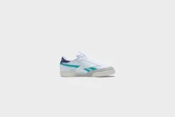 Reebok Club C Revenge (Ftwr White / Classic Teal / Bold Purple) GY1822 -Sportswear Discounts ReebokClubCRevenge FtwrWhite ClassicTeal BoldPurple GY18223