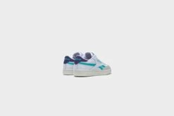 Reebok Club C Revenge (Ftwr White / Classic Teal / Bold Purple) GY1822 -Sportswear Discounts ReebokClubCRevenge FtwrWhite ClassicTeal BoldPurple GY18224