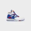 Reebok Pump Omni Zone II (White/Bright Cobalt/Vector Red) -Sportswear Discounts ReebokPumpOmniZoneII White BrightCobalt VectorRed H013151