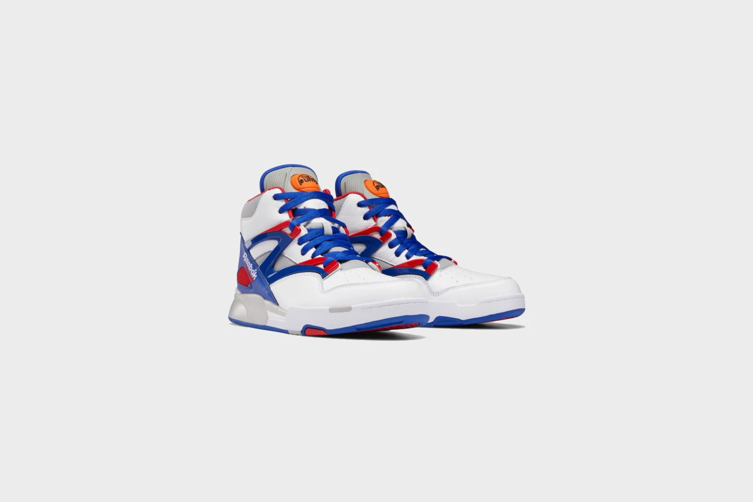 Reebok Pump Omni Zone II (White/Bright Cobalt/Vector Red) 4 Reebok Pump Omni Zone II (White/Bright Cobalt/Vector Red) - Image 2