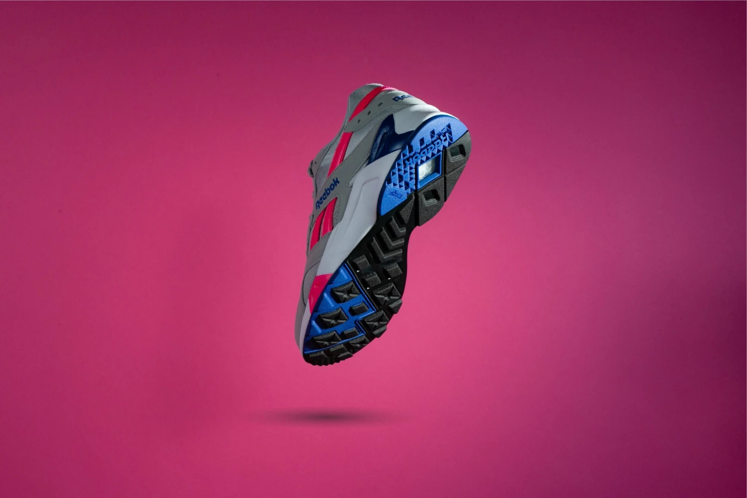 Reebok AZTREK (Grey/Acid Pink/Royalty/White) 10 Reebok AZTREK (Grey/Acid Pink/Royalty/White) - Image 8